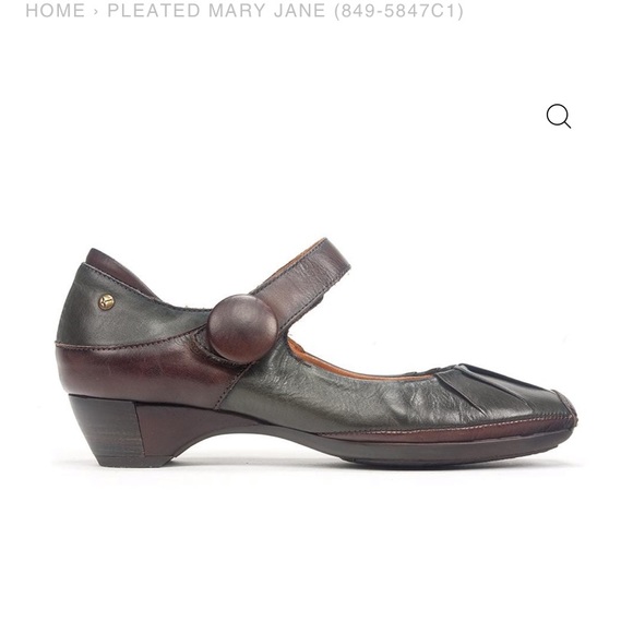 Pikolinos Pleated Mary Jane - EUC 39 - NWOT - Picture 13 of 13